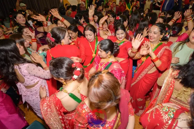 Celebrating Teej festival