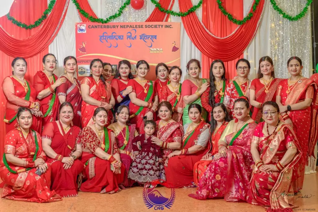 Celebrating Teej festival